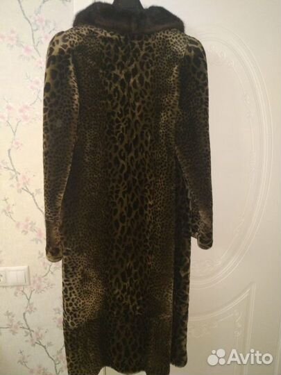 Шуба из мутона р.48