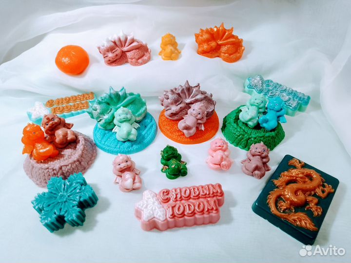 Мыло ручной работы. Дракон