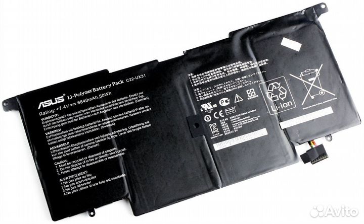 Ноутбук asus UX31A на разбор