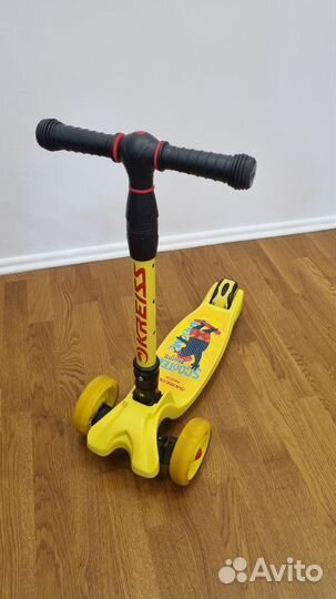 Самокат детский 3-х колесный kreiss