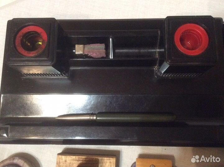 Чернильный письменный прибор СССР, винтаж