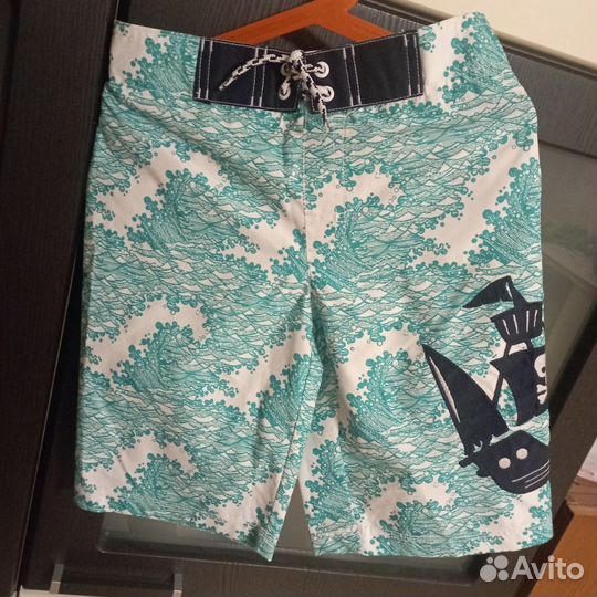 Шорты с сеткой внутри пляжные