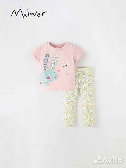 Костюм на лето для девочки 90,100,110,120,130