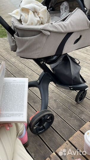 Коляска Stokke Xplory V6, brushed grey