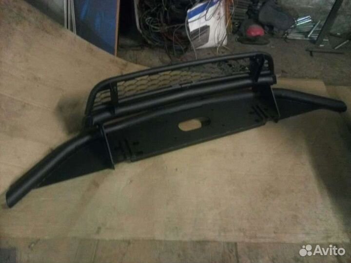 Силовой бампер для MMC L-200 и pajero sport