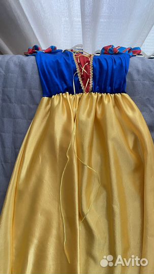 Карнавальный костюм взрослый белоснежка