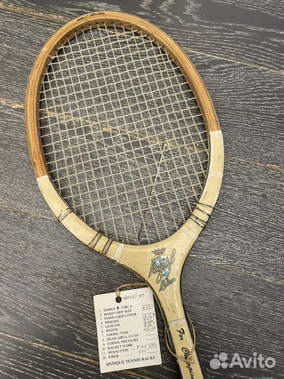 Ракетка Pacifico Royal Blue USA 1940-е винтаж