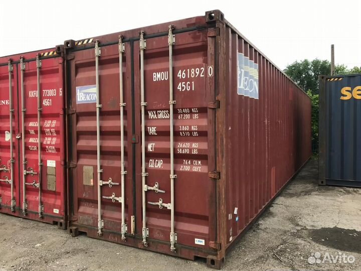 Морской контейнер 40 футов в наличии в Пензе