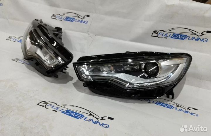 Audi a6 c7 a6c7 фара левая правая дорест в сборе