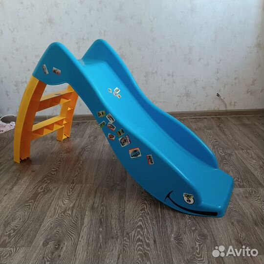 Горка пластиковая детская