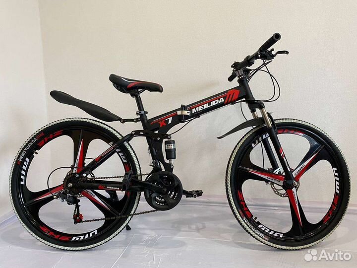 Велосипед 26 складной литье