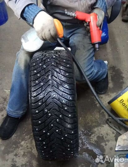 Дошиповка зимних шин