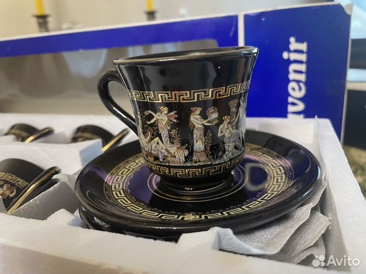 Новый Кофейный сервис Hand Made Греция