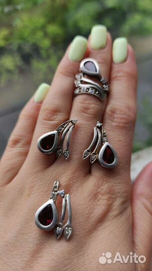 Серебряные серьги