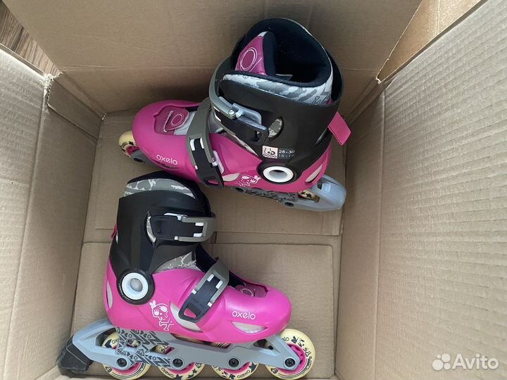 Роликовые коньки oxelo детские 28-30р