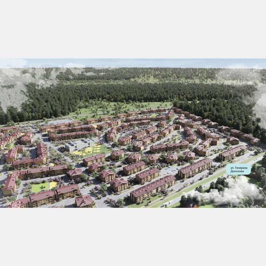 3-к. квартира, 71 м², 3/3 эт.