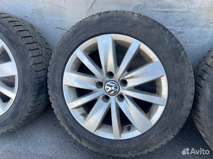 Колеса на Volkswagen R16 зима 4шт