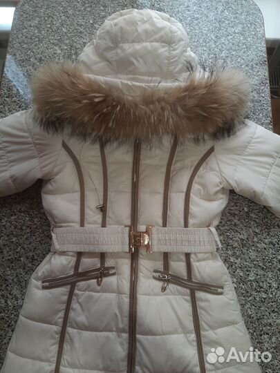 Пальто зимнее для девочки 152