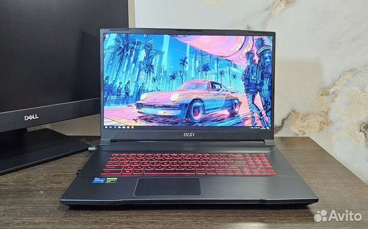 Msi Katana 17/Core i5-11400h/GTX1650/IPS144Hz