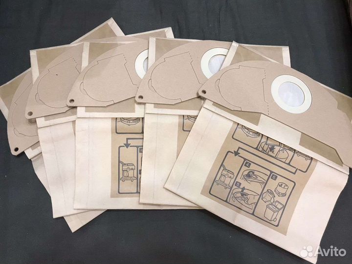 Оригинальные мешки для пылесоса Karcher WD 2