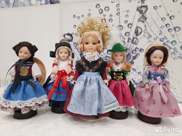 Кукла фарфоровая коллекционная schneider