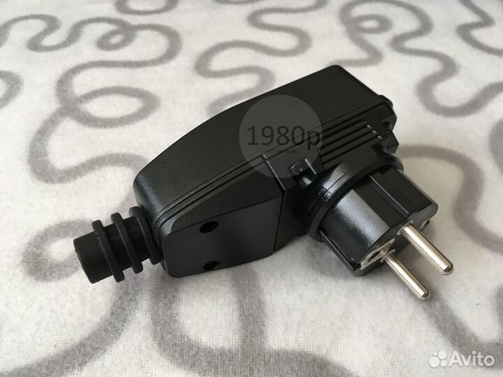 Вилка узо под кабель 16А, 30мА, 220В