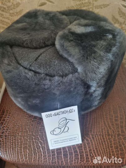 Мужская зимняя шапка 58 размер новая с биркой