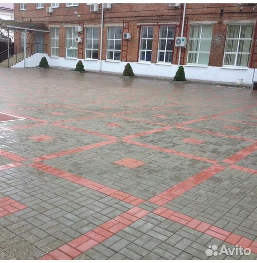 Укладка тротуарной плитки