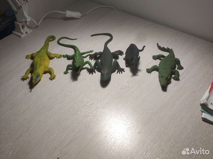 Мягкие животные ящерицы