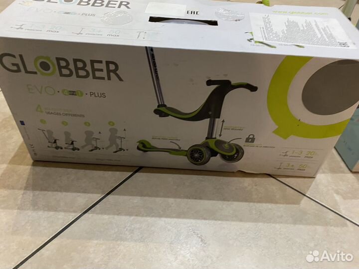 Самокат globber 2 в 1