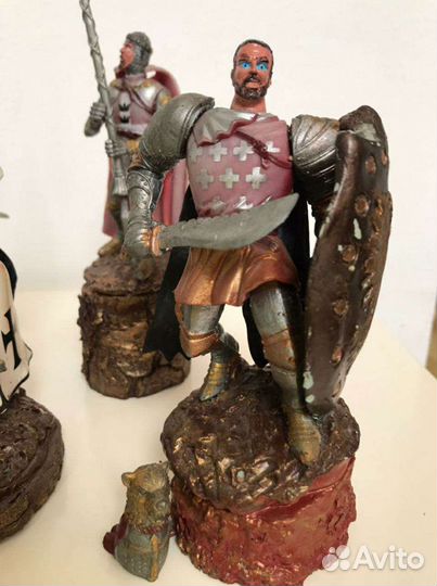 Солдатики рыцари пластик