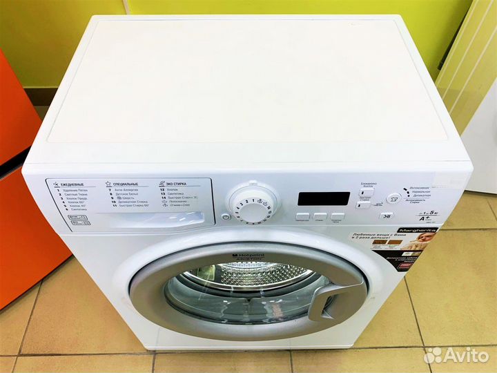 Стиральная машина узкая бу Ariston. Гарантия