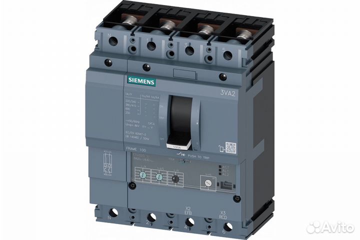 3VA2010-5HL42-0AA0 купить оригинальный Siemens. Гарантия 12 месяцев. С НДС и без НДС, оплата на Р/С