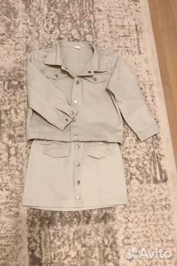 Юбка + куртка для девочки 116