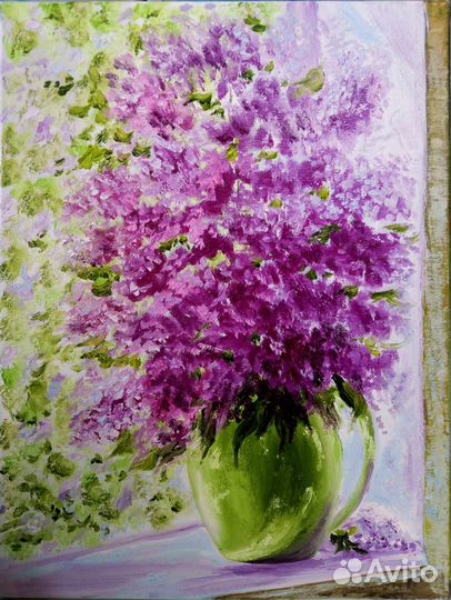 Весеннее настроение. Холст. Масло. 40х30