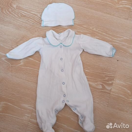 Одежда пакетом для малыша с рождения и до 9 мес
