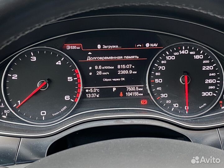 Audi A7 3.0 AMT, 2013, 104 000 км