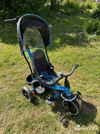 Велосипед трехколесный Kreiss с тентом