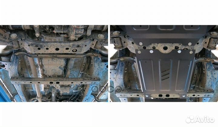 111.09503.1 защита кппсталь 1.8 ммToyota Fortu