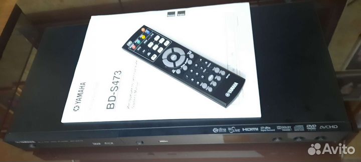 Yamaha BD-S473 документы и пульт