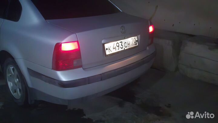 Подсветка номера Volkswagen Passat B5 (3B)