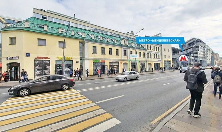 Помещение в прикассовой зоне супермаркета / цао