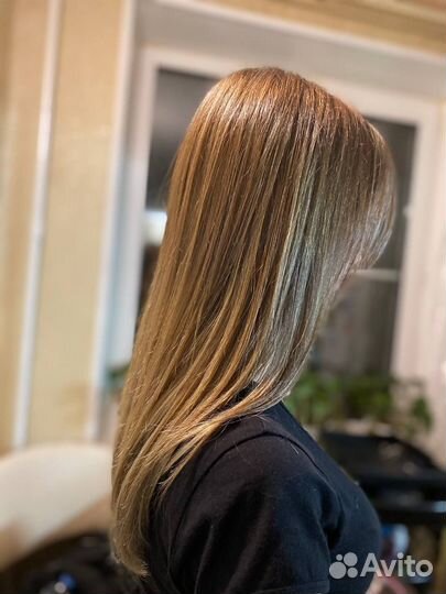 Кератиновое выпрямление волос модель