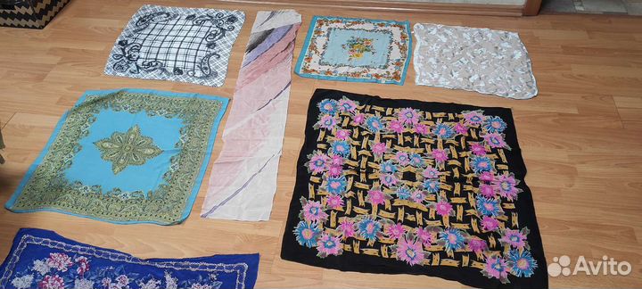 Всё в одни руки. платки из шёлка и др.материалов