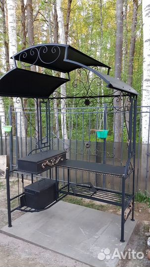 Мангал кованный