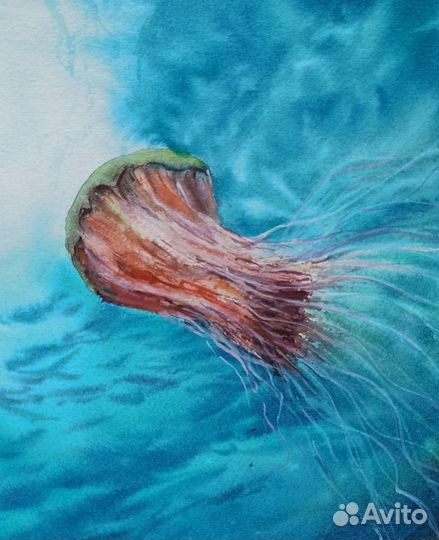 Картина акварелью 