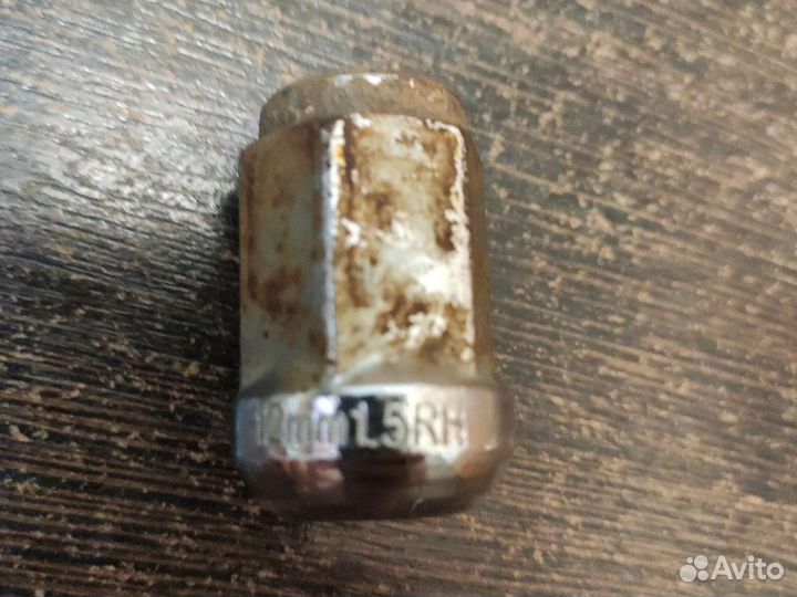 Колесные гайки М12х1,5 сферические