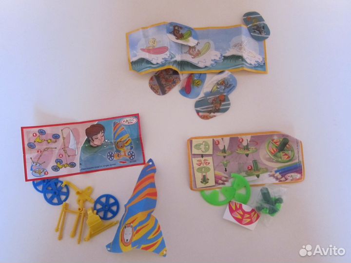 Игрушки из киндеров, вкладыши и т. п