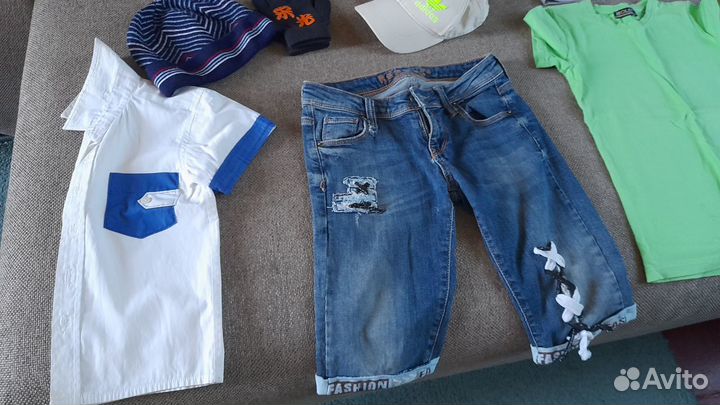 Детские вещи пакетом на мальчика, 6-8лет