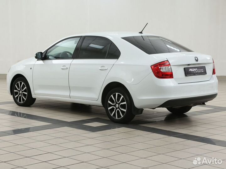 Skoda Rapid 1.6 МТ, 2015, 155 000 км